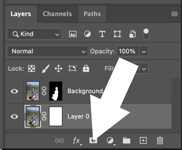 Layers Mask in the Layers Panel