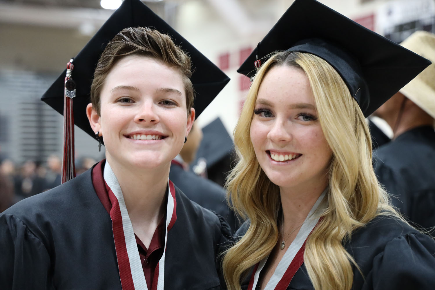 Graduates are all smiles