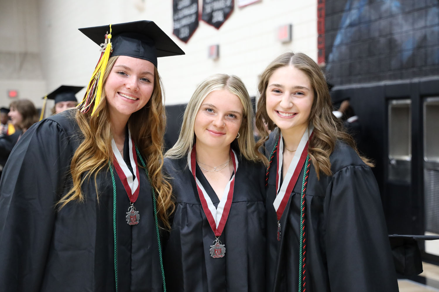 The young ladies set for graduation