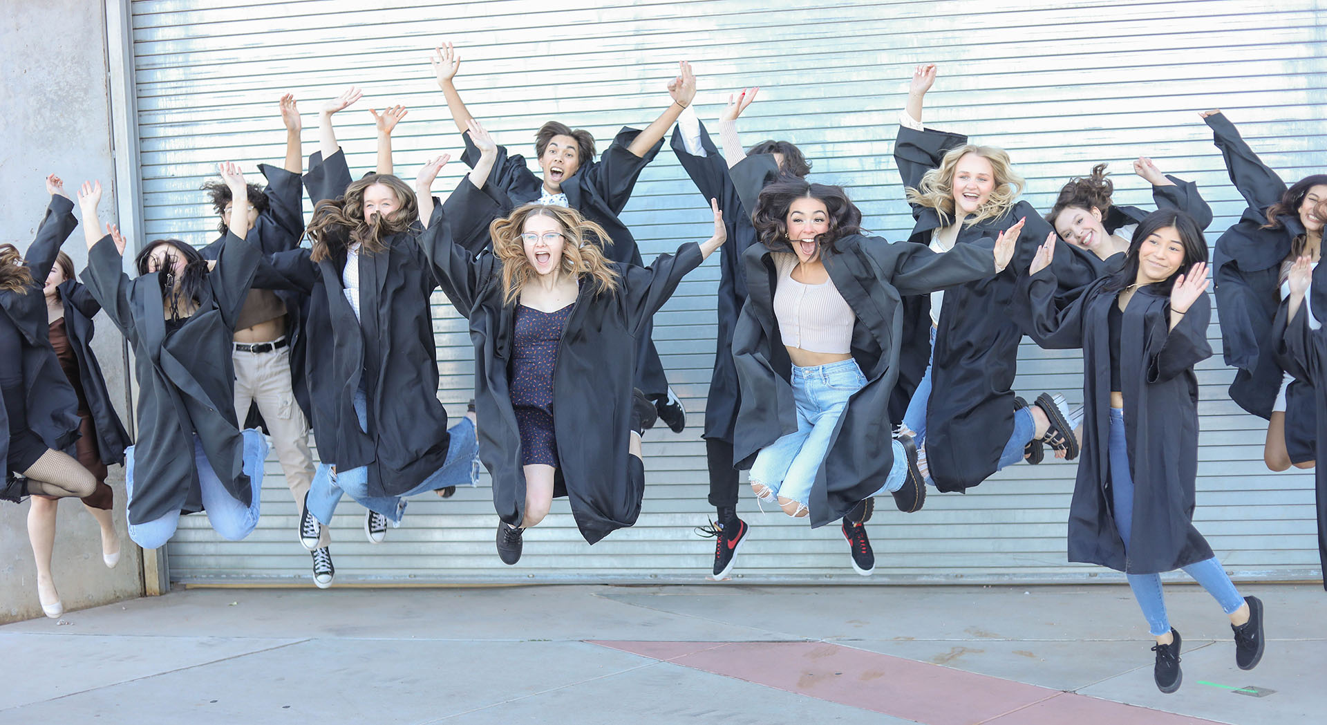 Class of 2023 DRHS Dancers Jumping for Joy