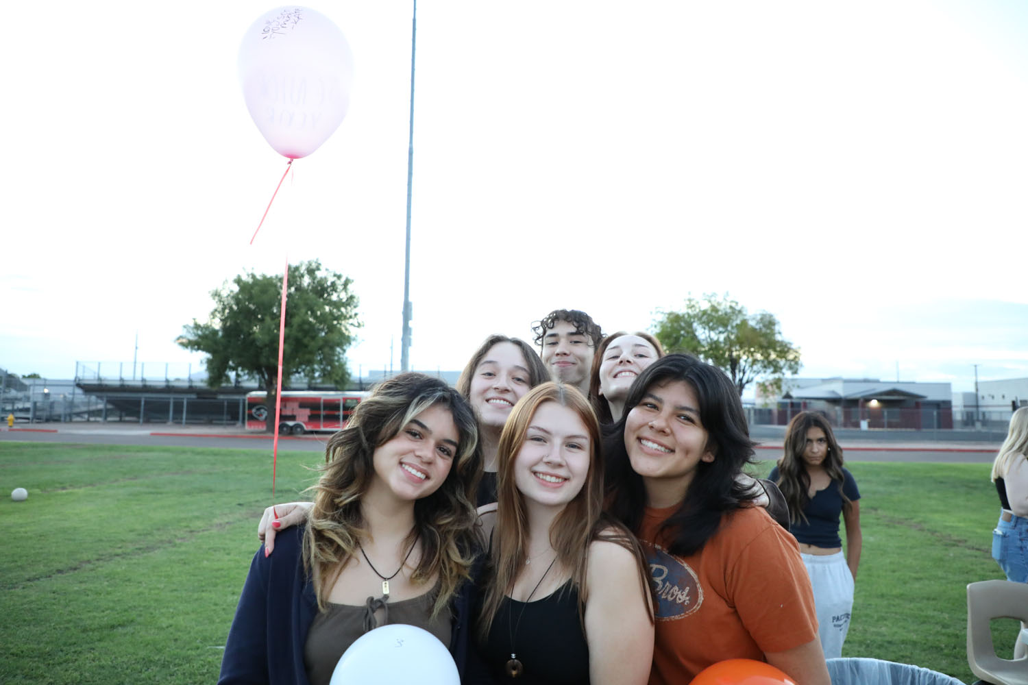 Smiling Group at the sunrise