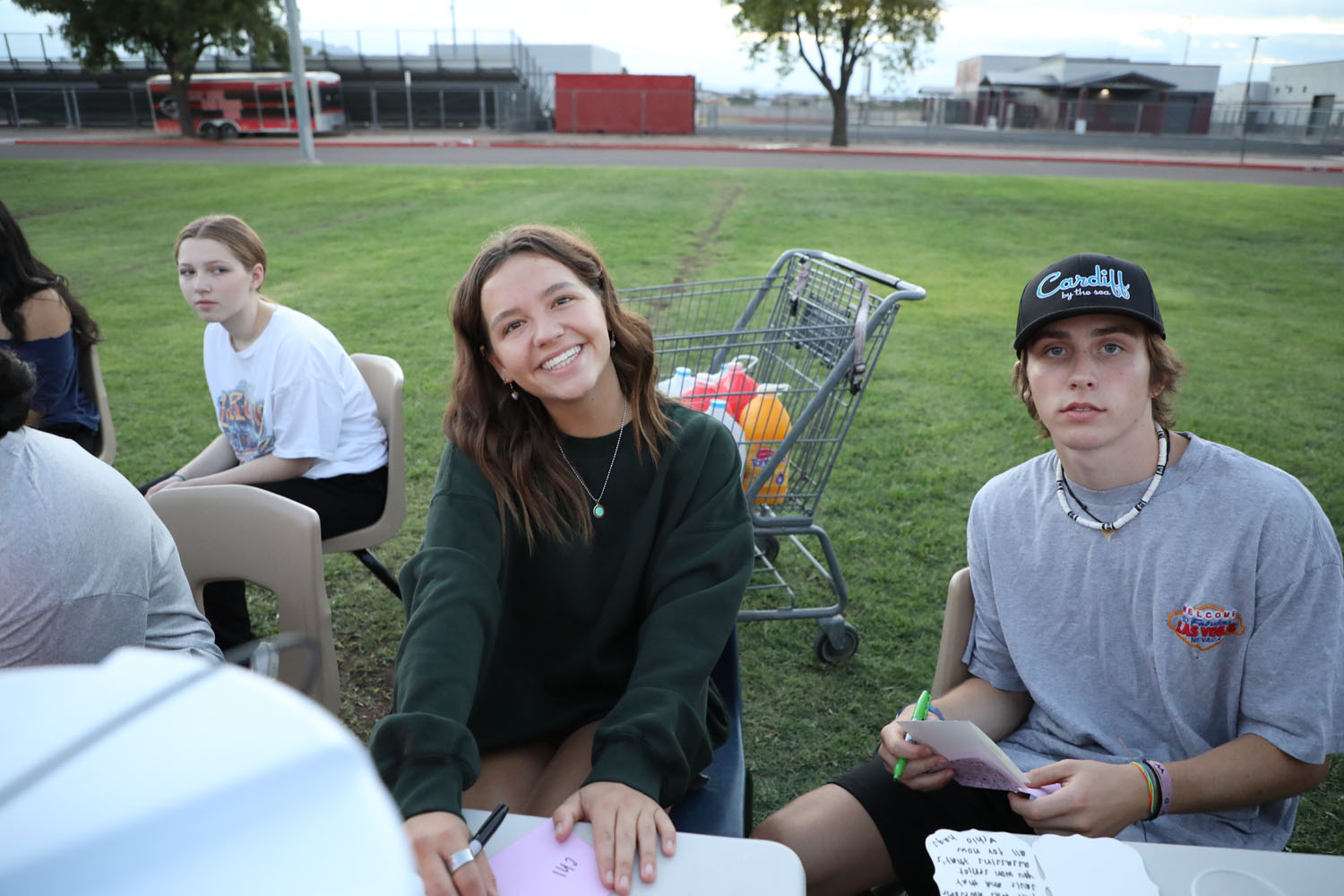 Student Council People at the sunrise