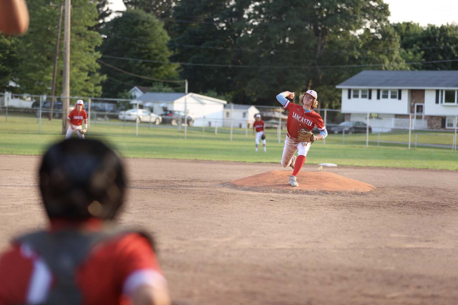 About to pitch the ball