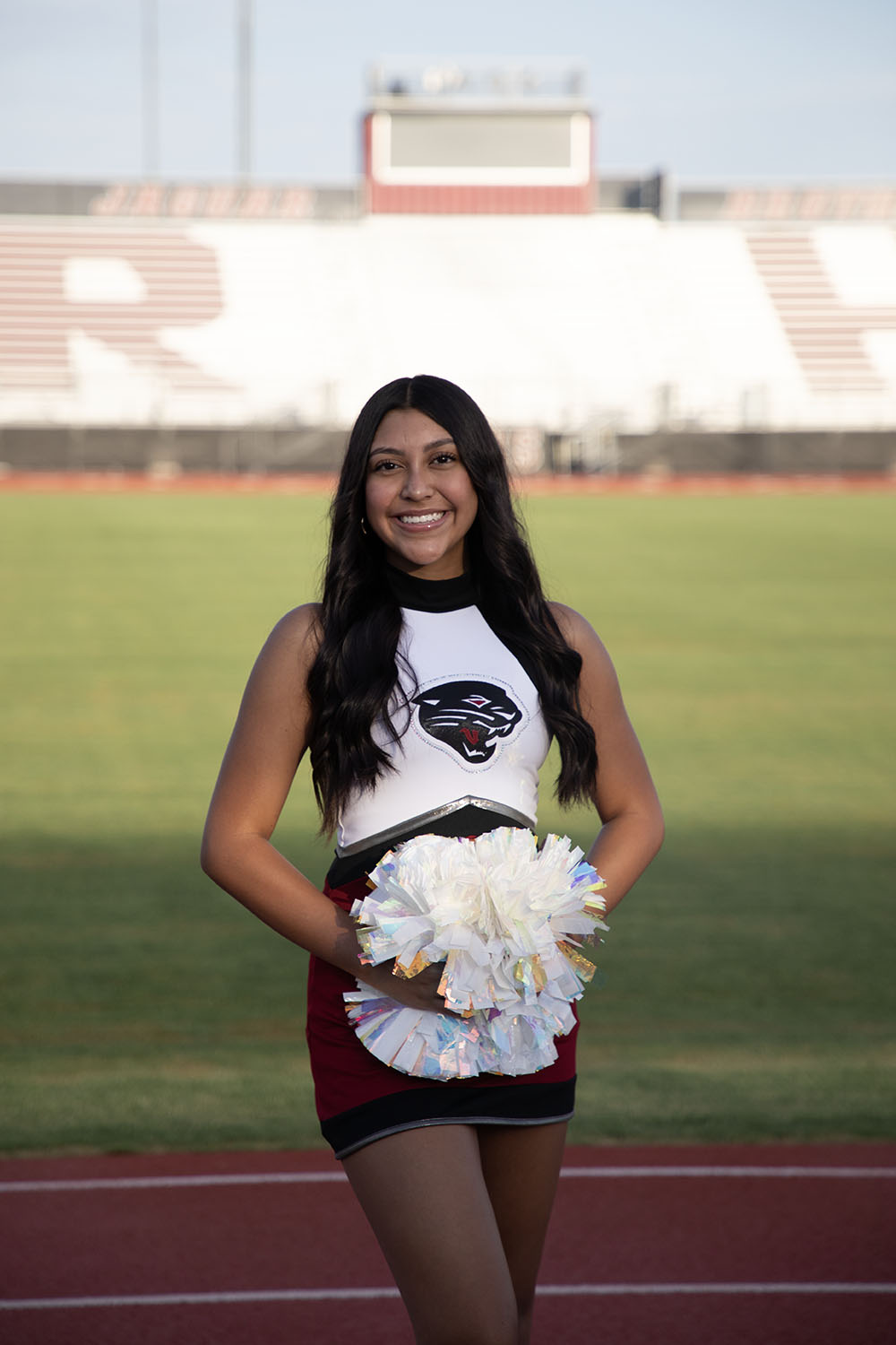 Ava on the DRHS track