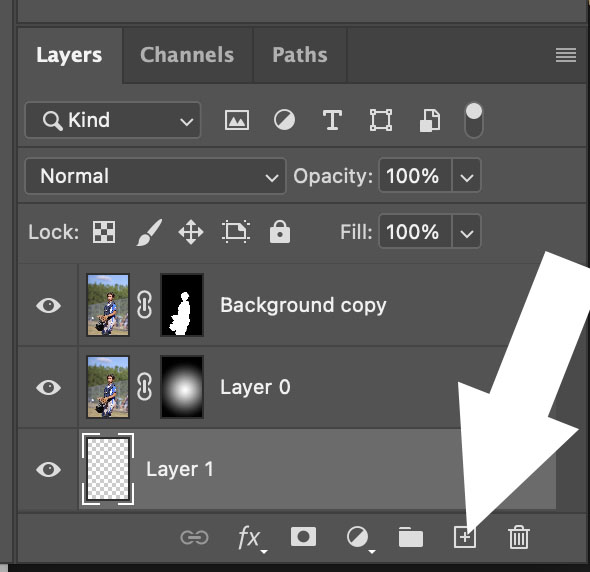 New Layer Button