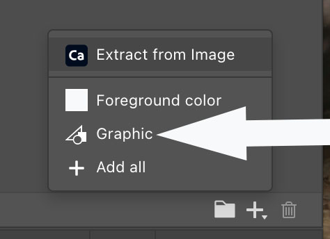 Add Elements- Graphic Option