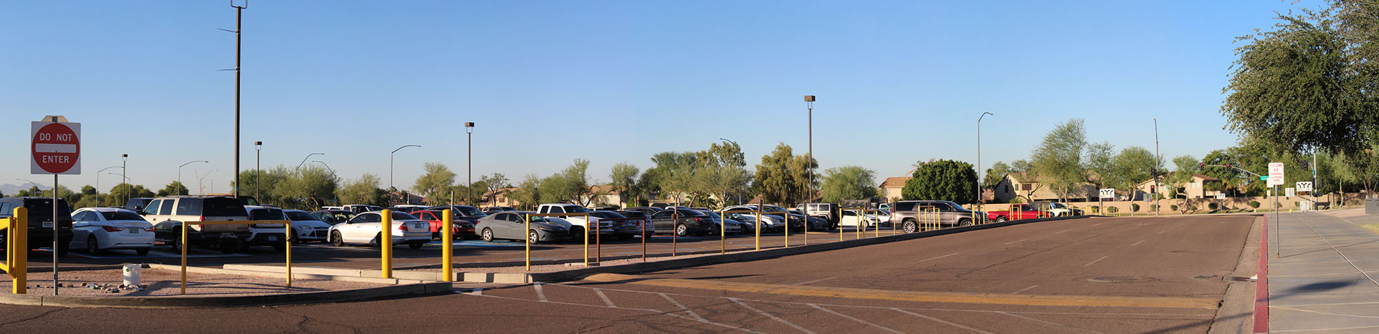 Student Parking Lot DRHS