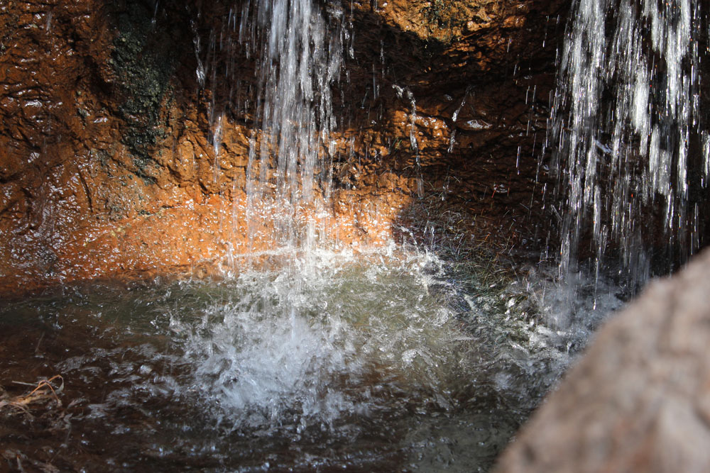 Water Falling Into More Water