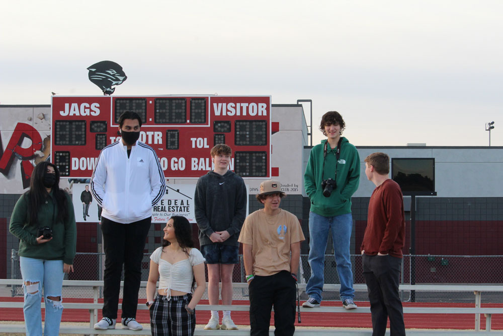 Standing the bench with jake turned around