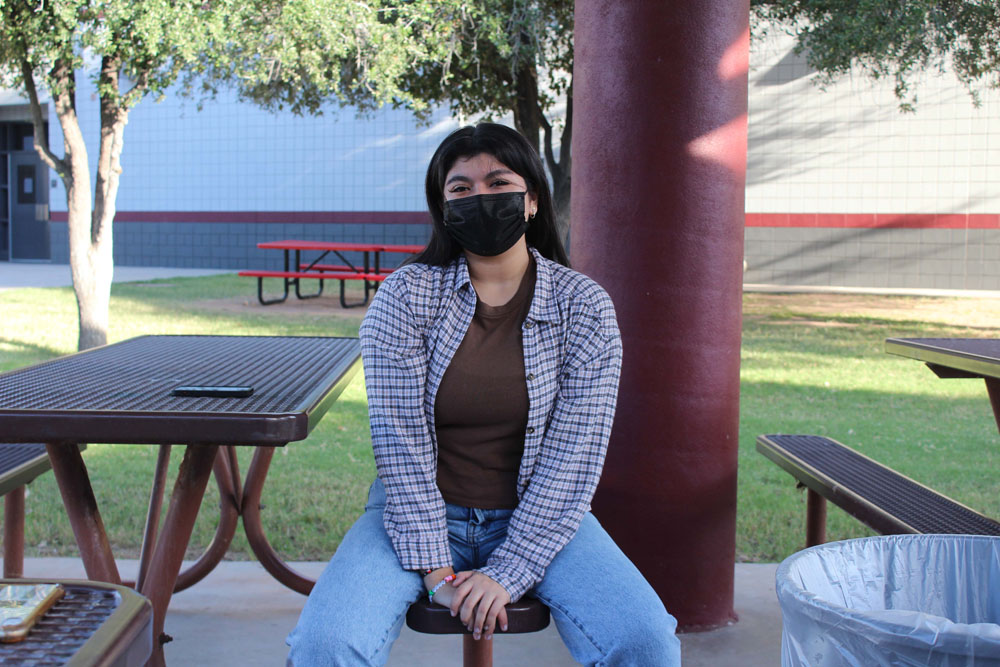 Sofia Sitting On Bench