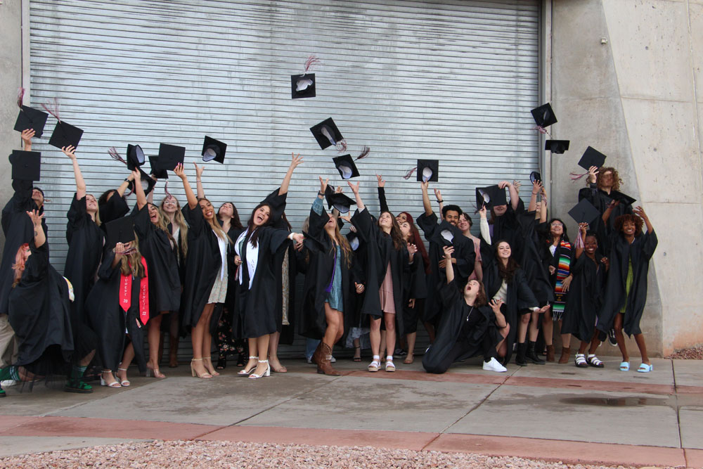 Grad Hat Throw