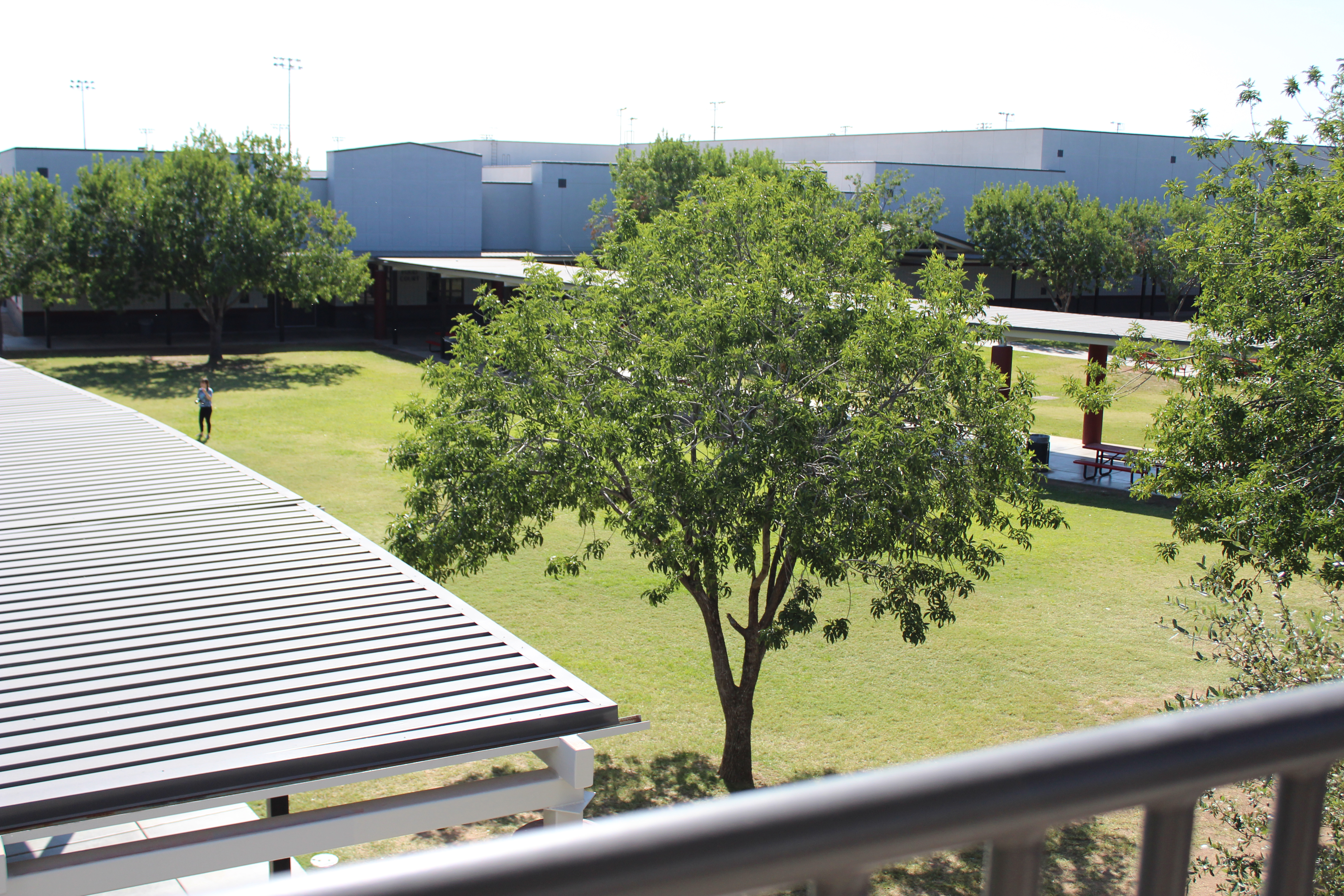 Desert Ridge High School Courtyard.