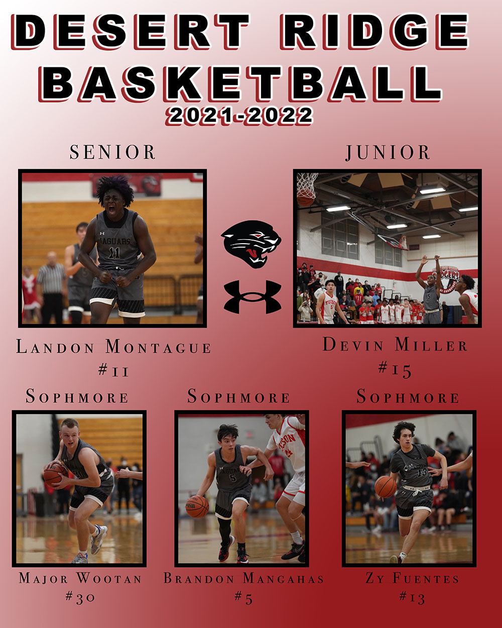 Desert Ridge Basketball Poster