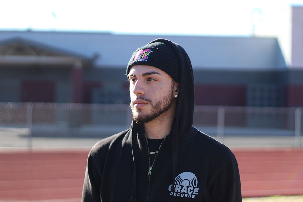 Amoni on the Desert Ridge Football Feild