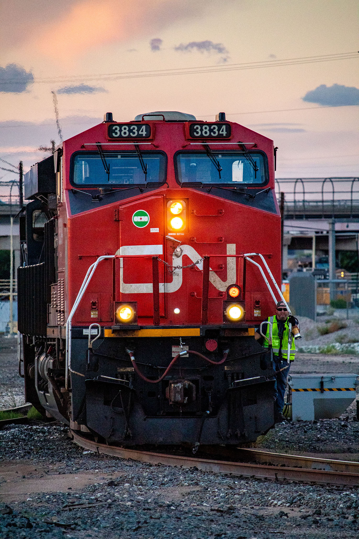 CN 3834 Train