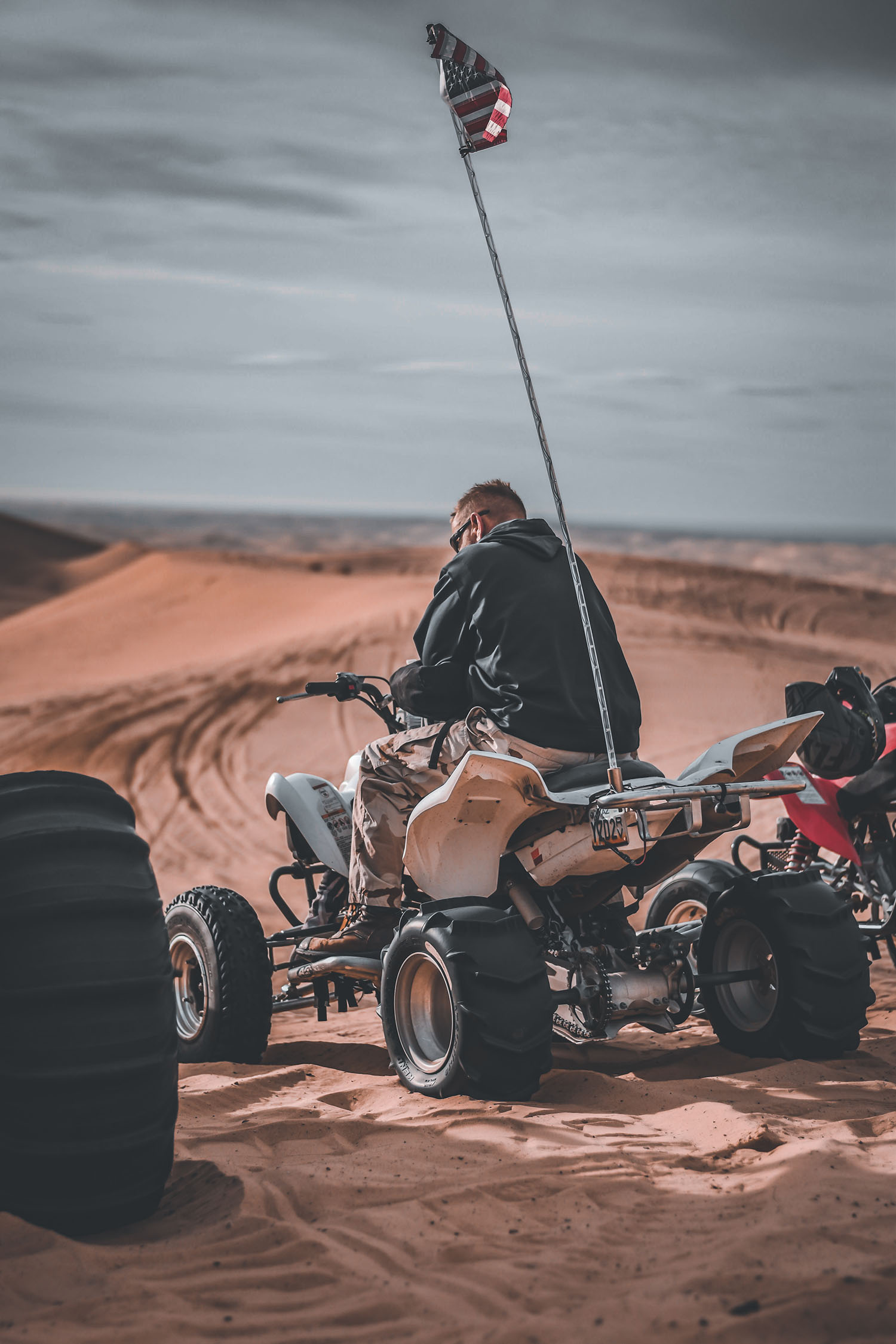 Jayden Sanford Four Wheeling in Yuma- Sky