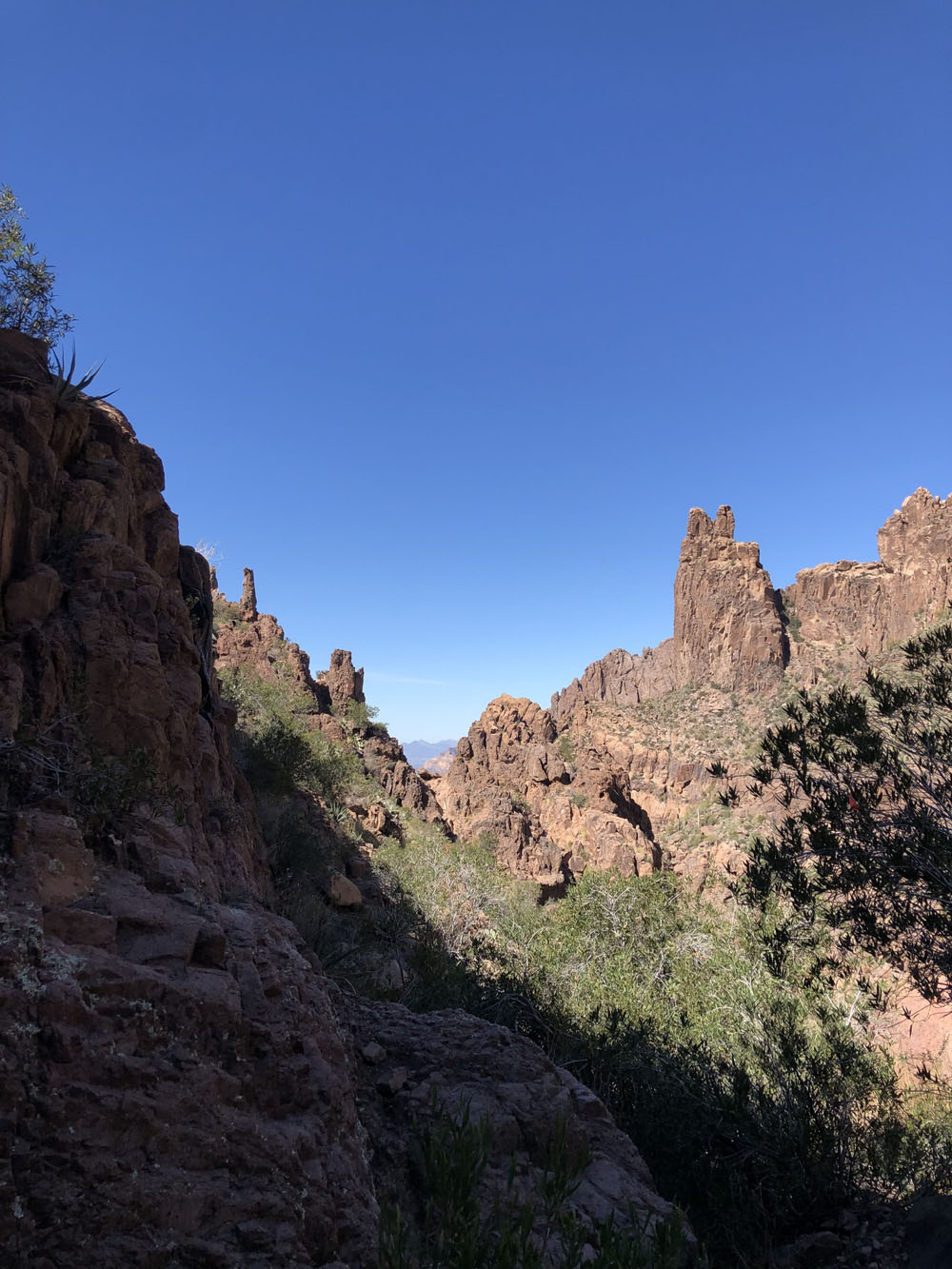 flat iron with shadow