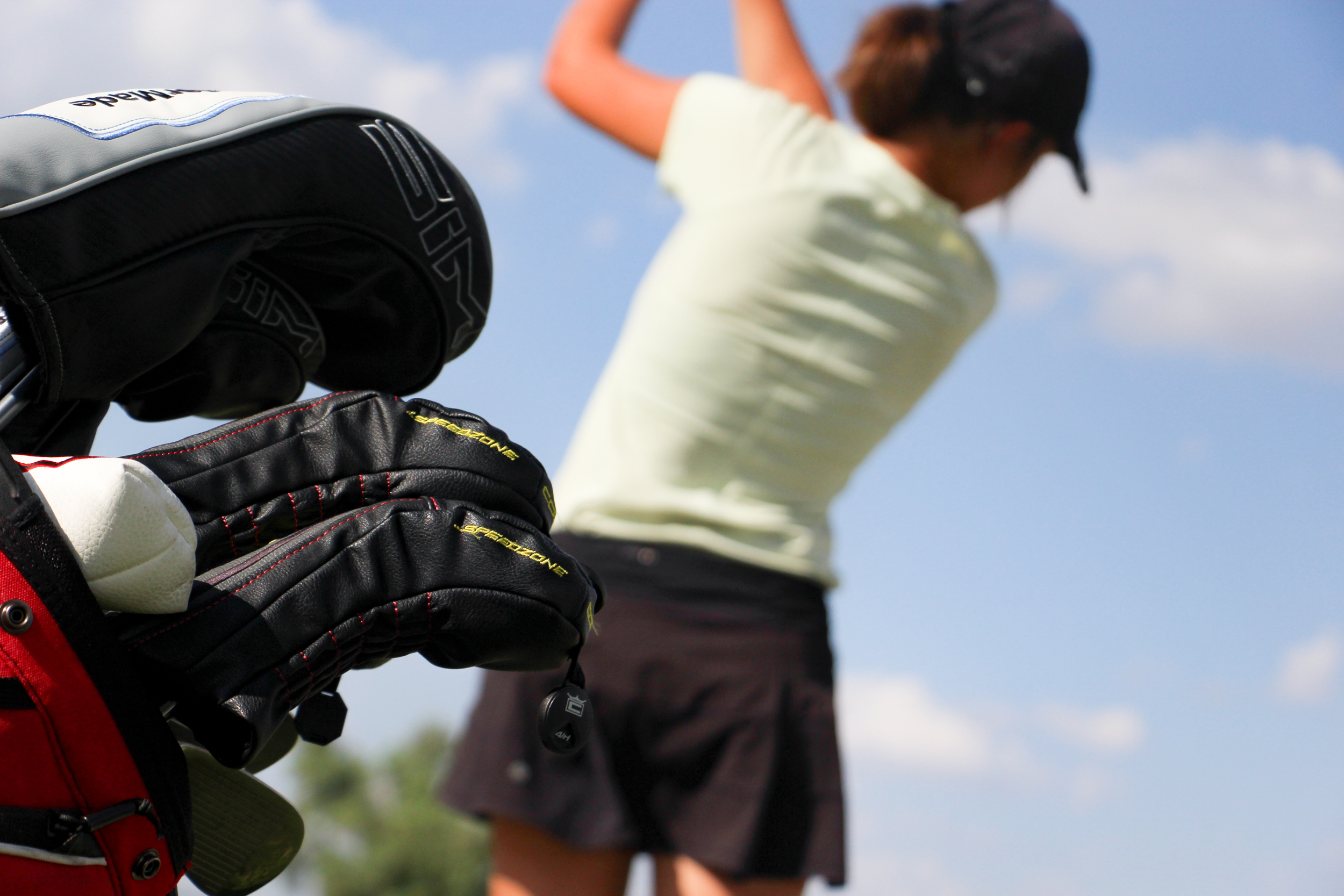 DRHS Ladies Golf swinging away